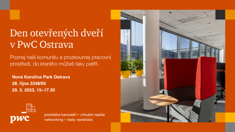 Den otevřených dveří v PwC Ostrava