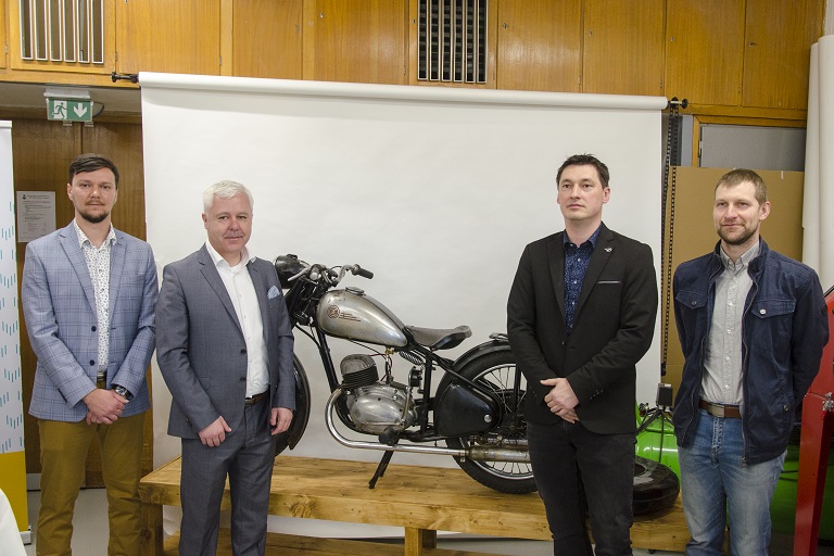 The Restoration Workshop of VSB-TUO has already repaired the fourth motorcycle
