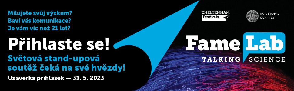 Zapojte se do soutěže mladých popularizátorů FameLab 