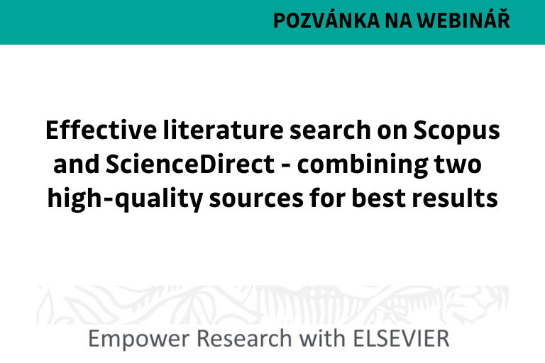 Effective literature search on Scopus and ScienceDirect