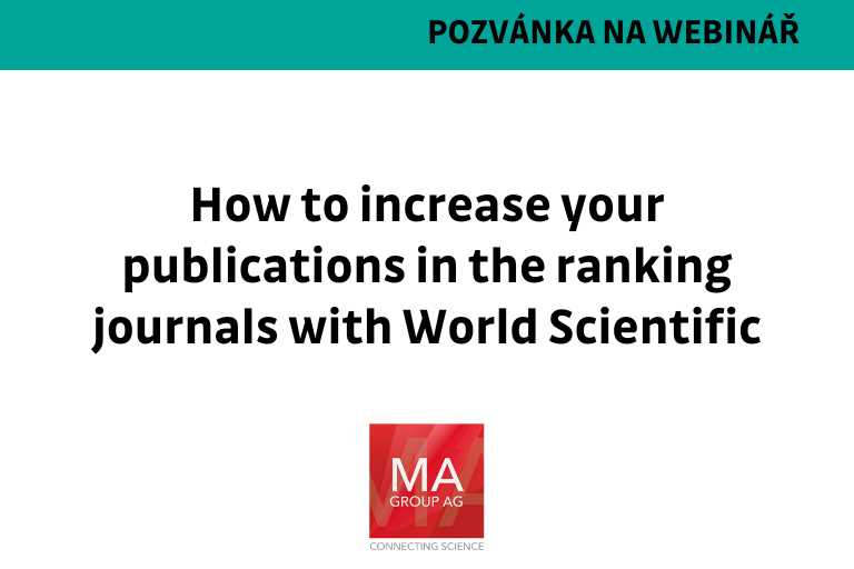 How to increase your publications in the ranking journals with World Scientific