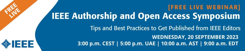 IEEE Sympozium na téma autorství a otevřený přístup