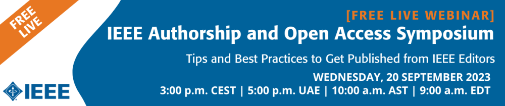 IEEE Authorship and Open Access Symposium