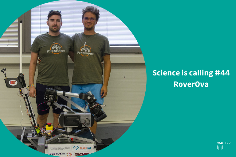 Podcast VŠB-TUO #44 – Science is calling – RoverOva