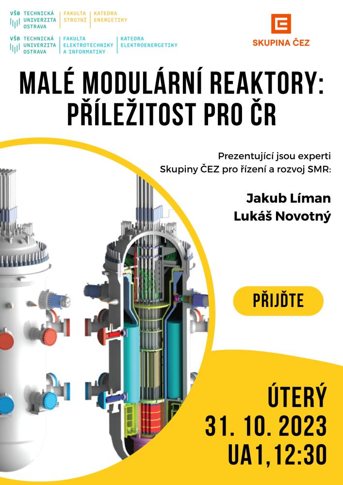 Malé modulární reaktory: příležitost pro ČR