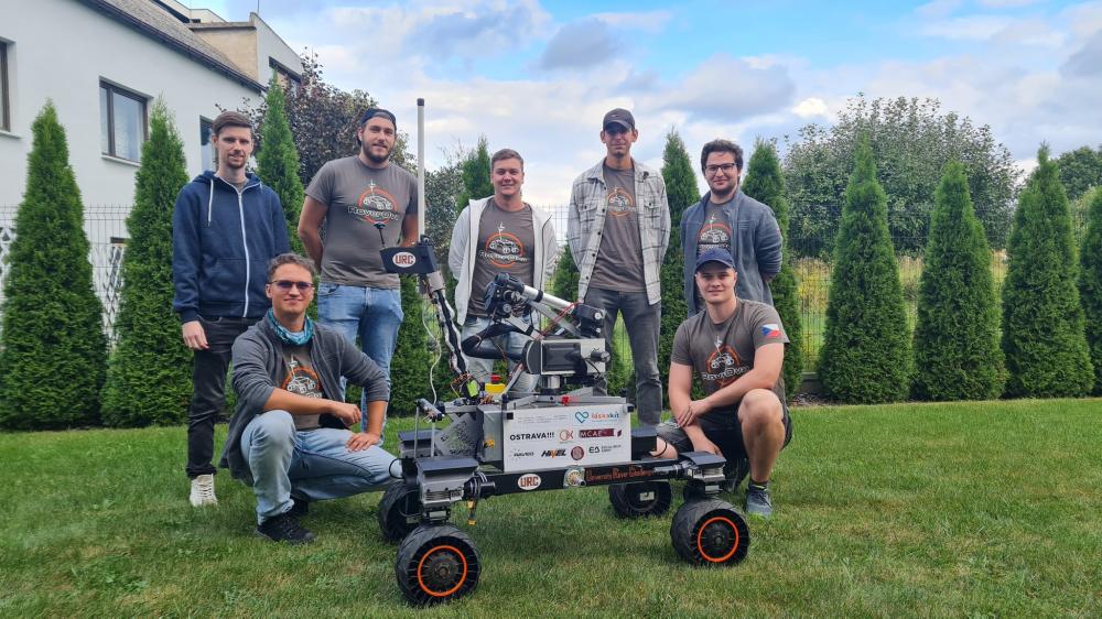 Newcomers got a chance to compete at the robot competition in Poland