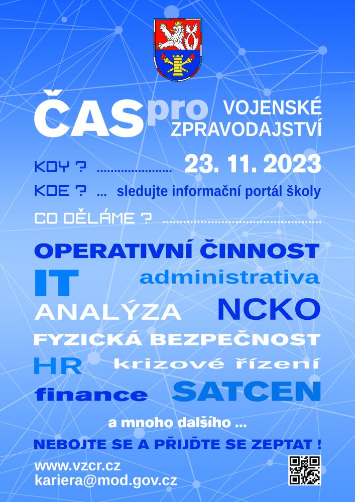 Přednáška příslušníků Vojenského zpravodajství ČR 