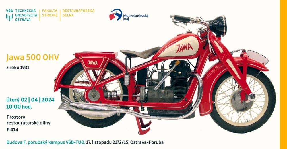 Jawa 500 OHV - další krásný motocykl opouští Restaurátorskou dílnu