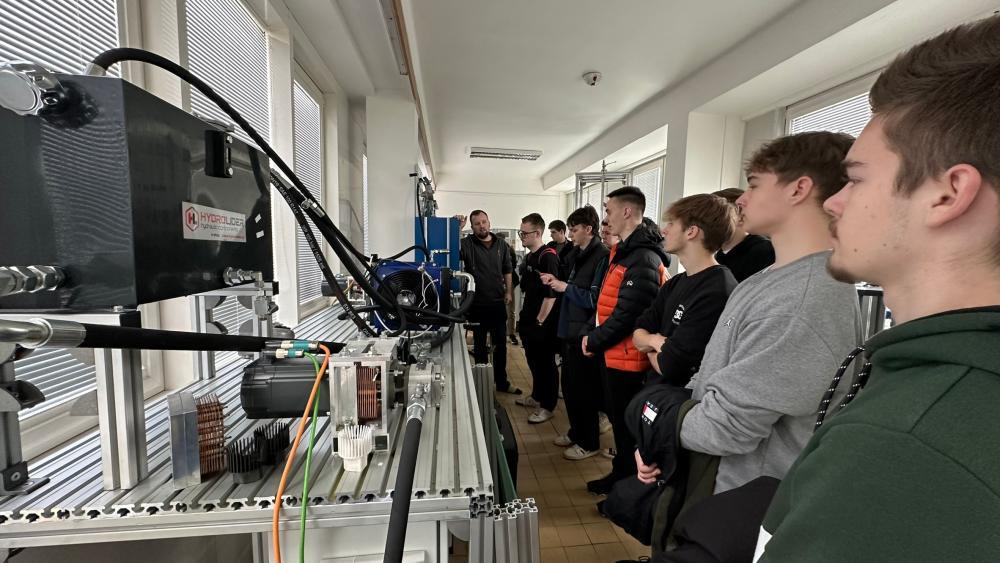 Návštěva studentů SŠ Strážnice