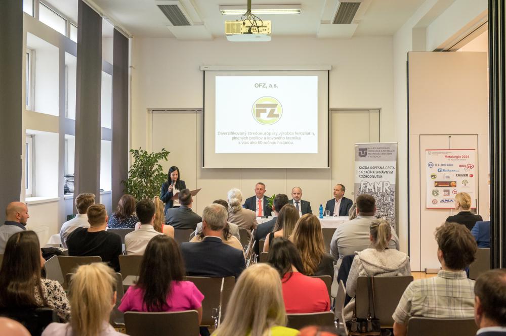 Jubilejní ročník studentské vědecké odborné konference Metalurgia 2024