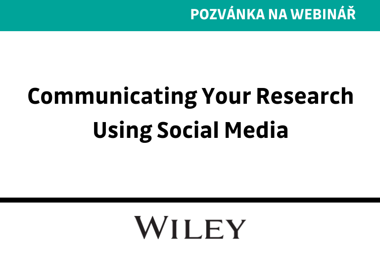 Communicating Your Research Using Social Media