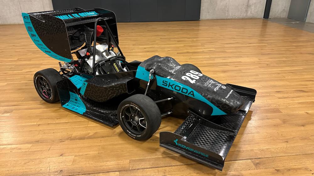 Formula TU Ostrava team presents its ninth model of racing car