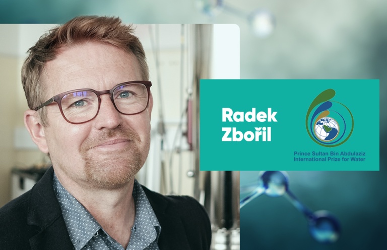 Radek Zbořil Wins Prestigious Team Award for Scientific Contribution in Water Research