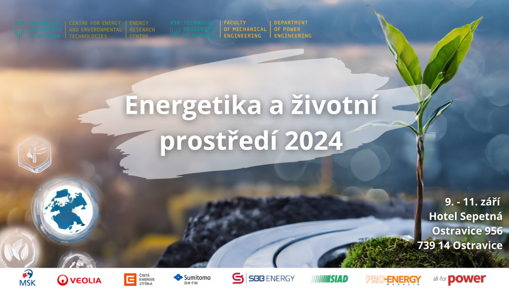 Pozvánka na mezinárodní konferenci Energetika a životní prostředí 2024