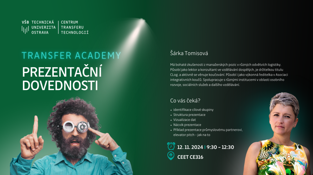 Transfer Academy - Prezentační dovednosti