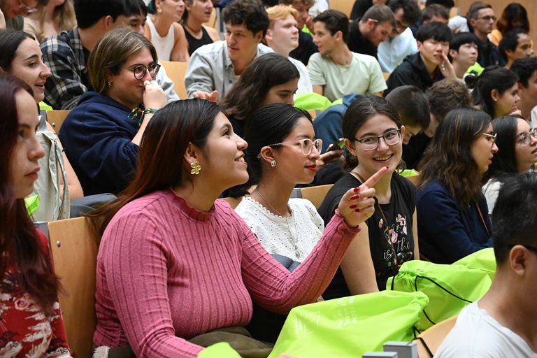 Přivítání nových zahraničních studentů