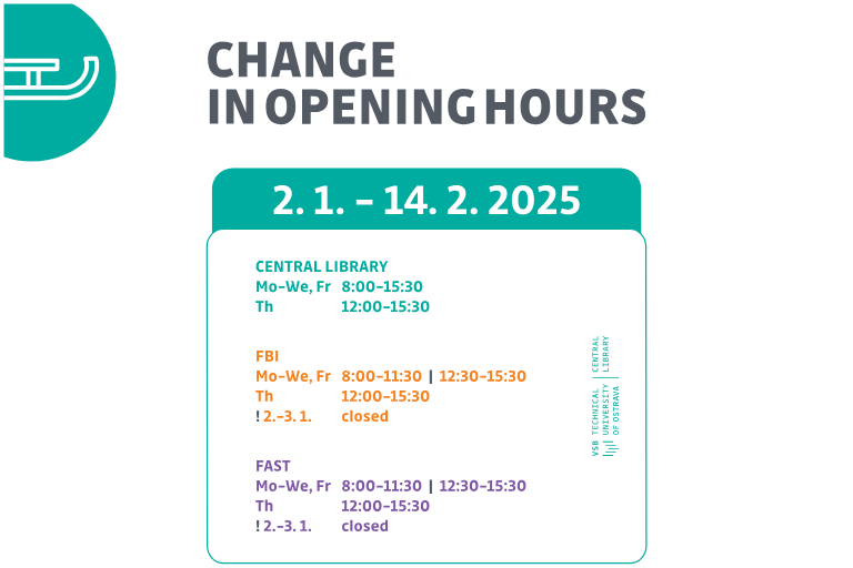 Change in Opening Hours over Exam Period and Winter Holiday