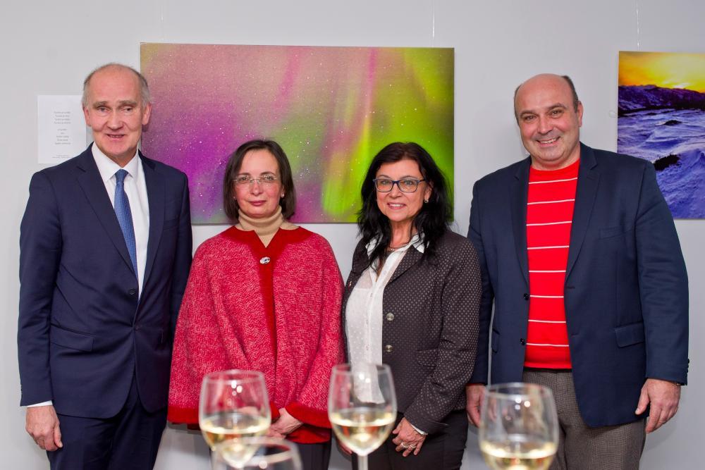 Opening of the Light of the Tundra exhibition