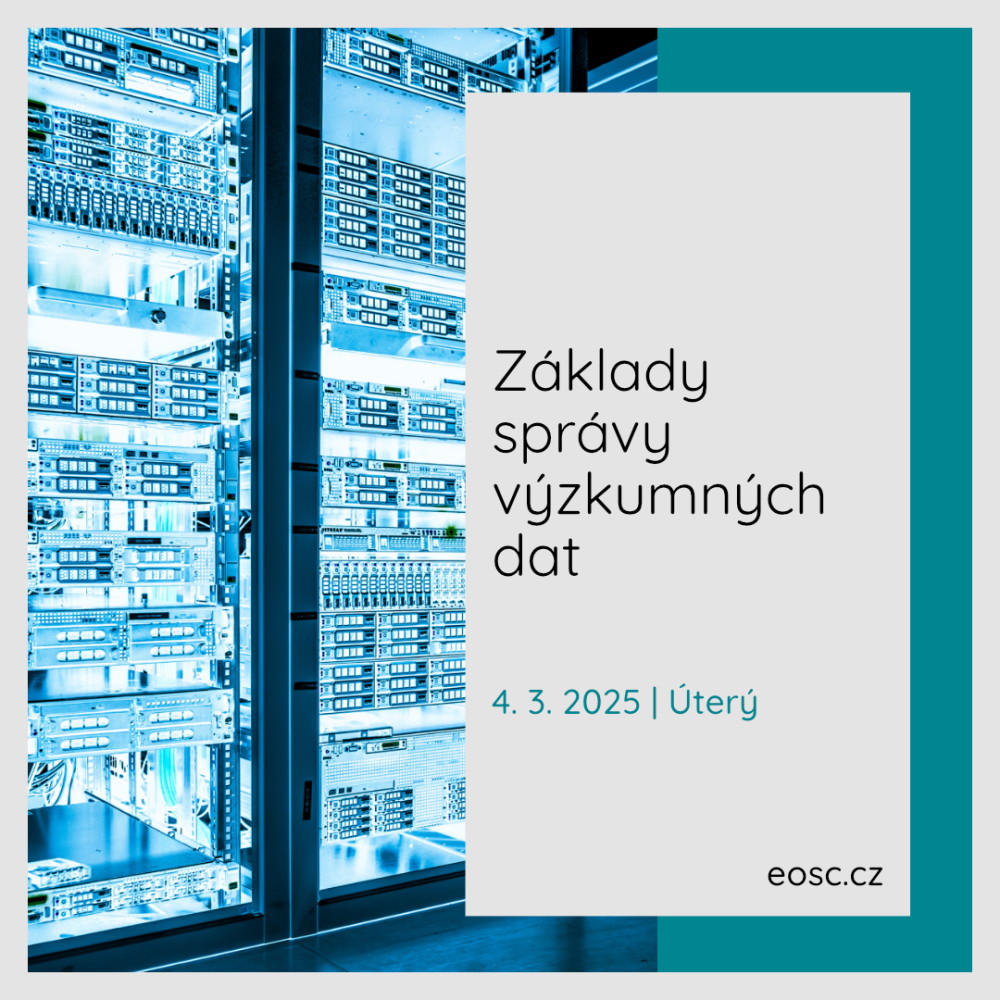 Základy správy výzkumných dat