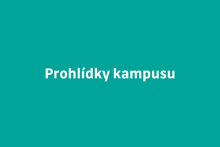 Prohlídky kampusu VŠB-TUO