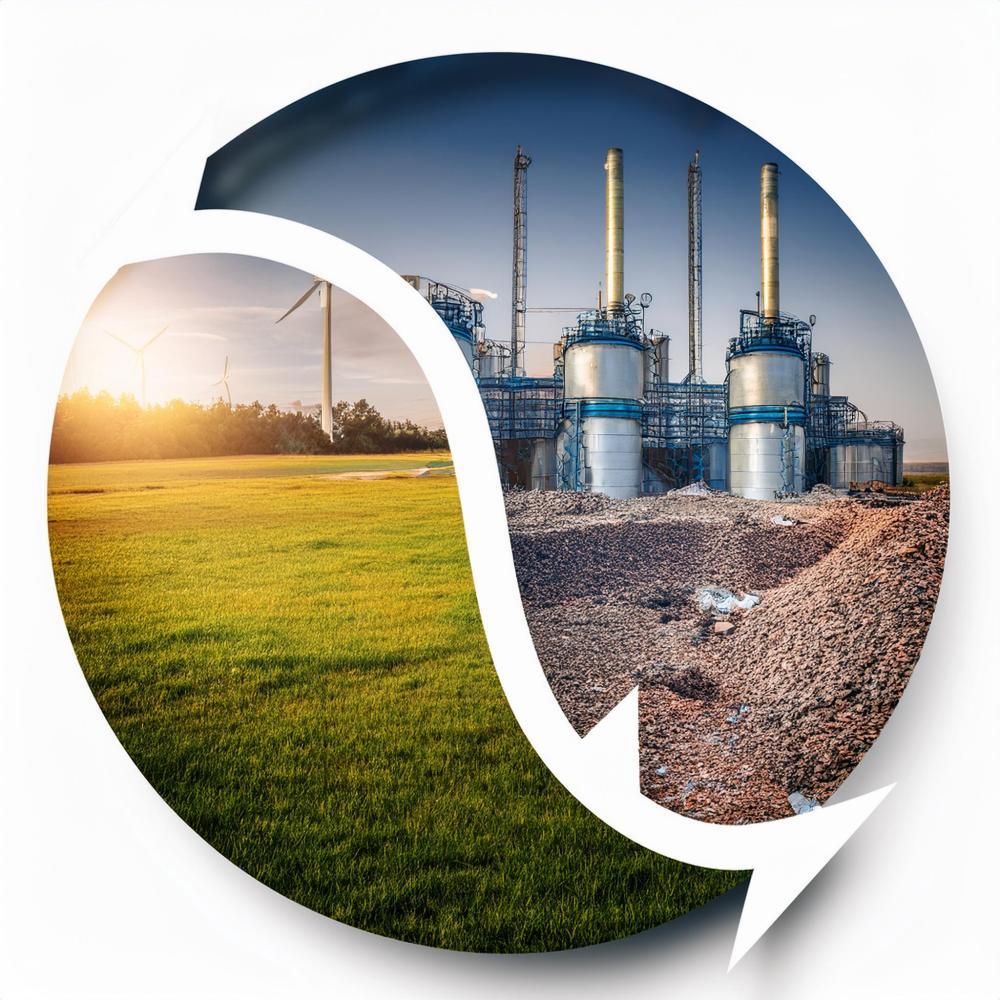 Potential for transformation of non-recyclable material as a source of clean energy 