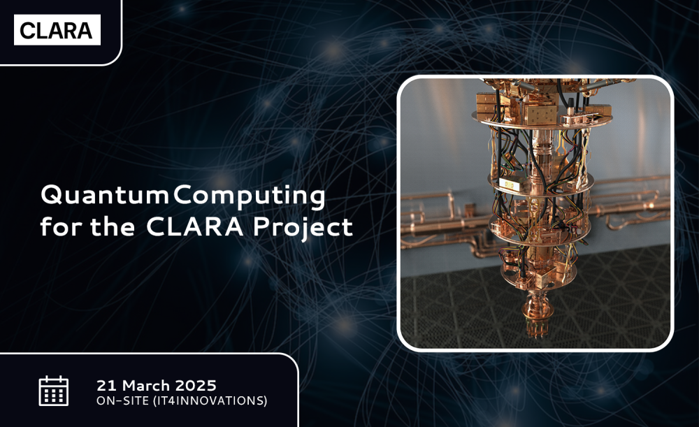 Quantum Computing for the CLARA Project