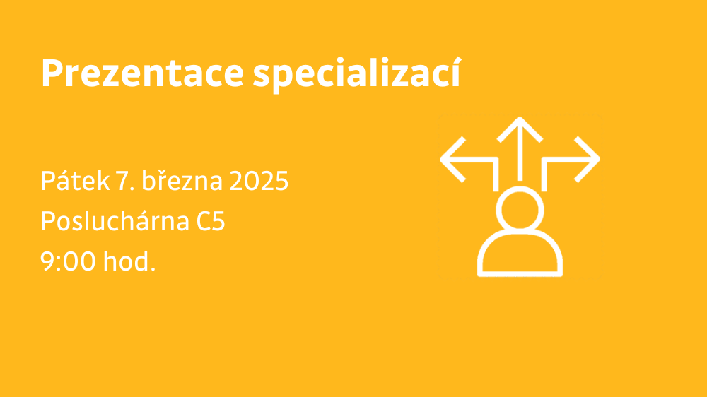 Prezentace specializací pro volbu ve 4. semestru