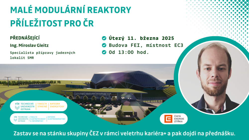 Malé modulární reaktory – příležitost pro ČR