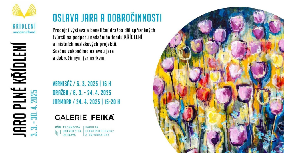 Jaro plné KŘÍDLENÍ v Galerii FEIKA