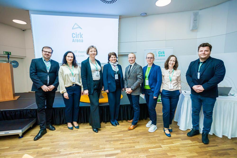 CirkArena Project Launched: A New Research Center for the Circular Economy Begins Its Activities