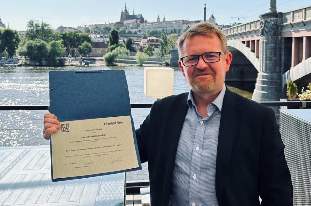 Czech Chemical Society appreciated Radek Zbořil’s accomplishments
