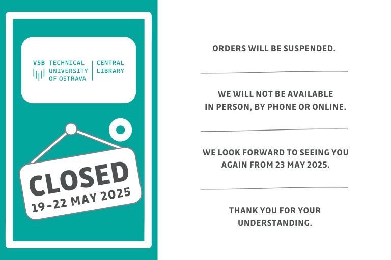 Central Library Closed (May 19-22) 