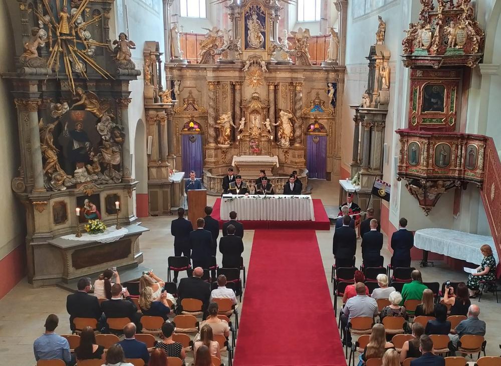 Promoce Fakulty strojní v Šumperku