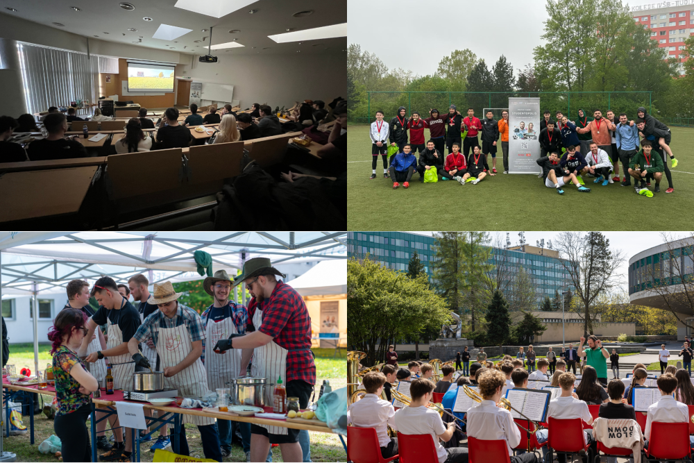 Promítání, BBQ & Deskové hry a Fotosoutěž - poslední projekty k+ studentopolis jsou tady