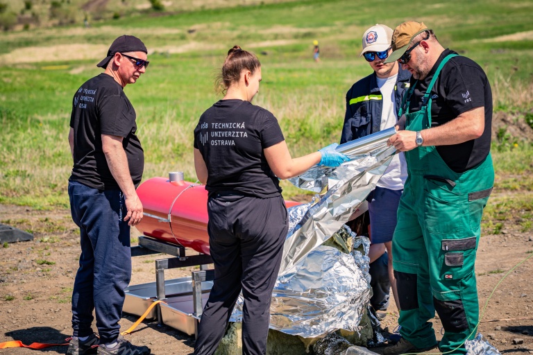 Výsledky experimentu poslouží k vytvoření pravidel pro bezpečné zacházení s vodíkem