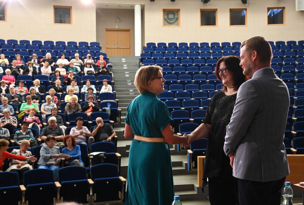 Slavnostní setkání Virtuální Univerzity třetího věku na VŠB-TUO