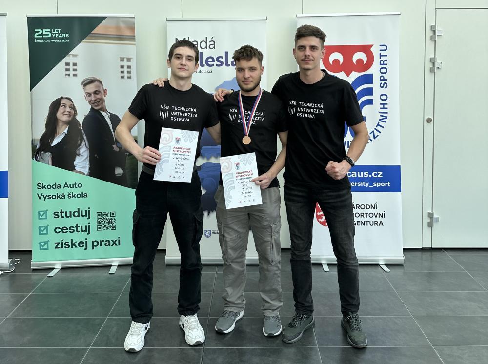 Sportovní reprezentace VŠB-TUO - květen 2025