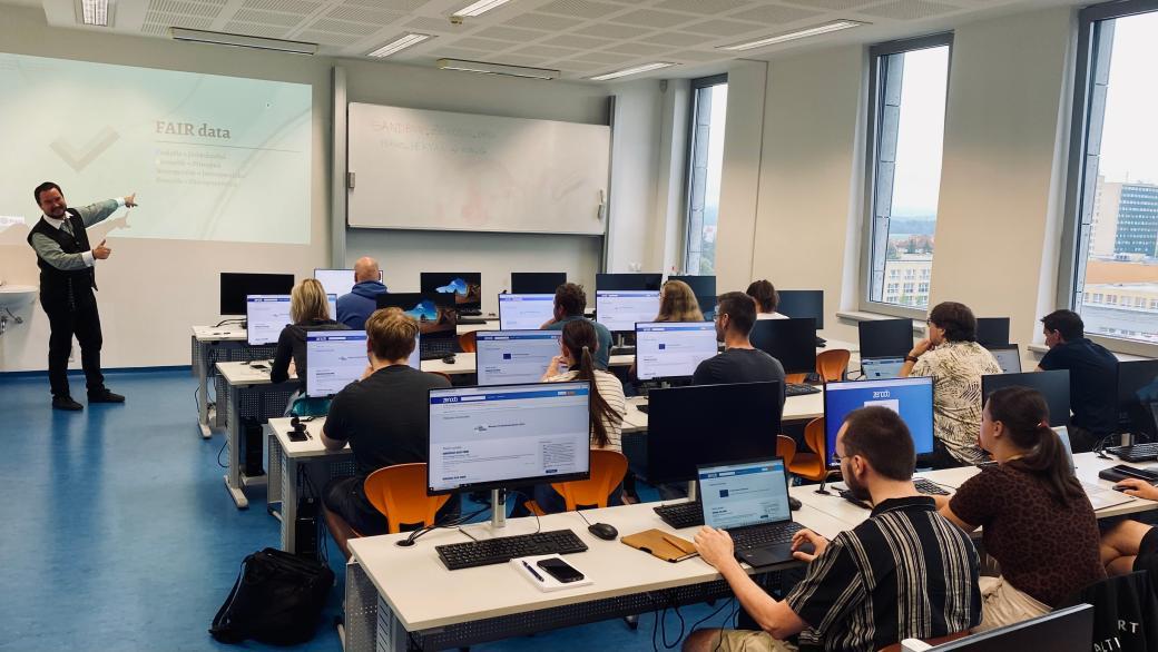 FAIR data a otevřená věda v praxi – mladí výzkumníci se učí pracovat s repozitářem ZENODO