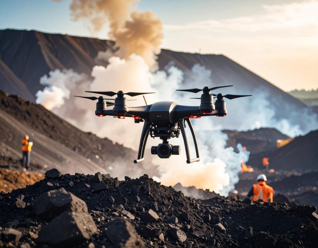 Research using drones provides new insights into pollution from coal landfills