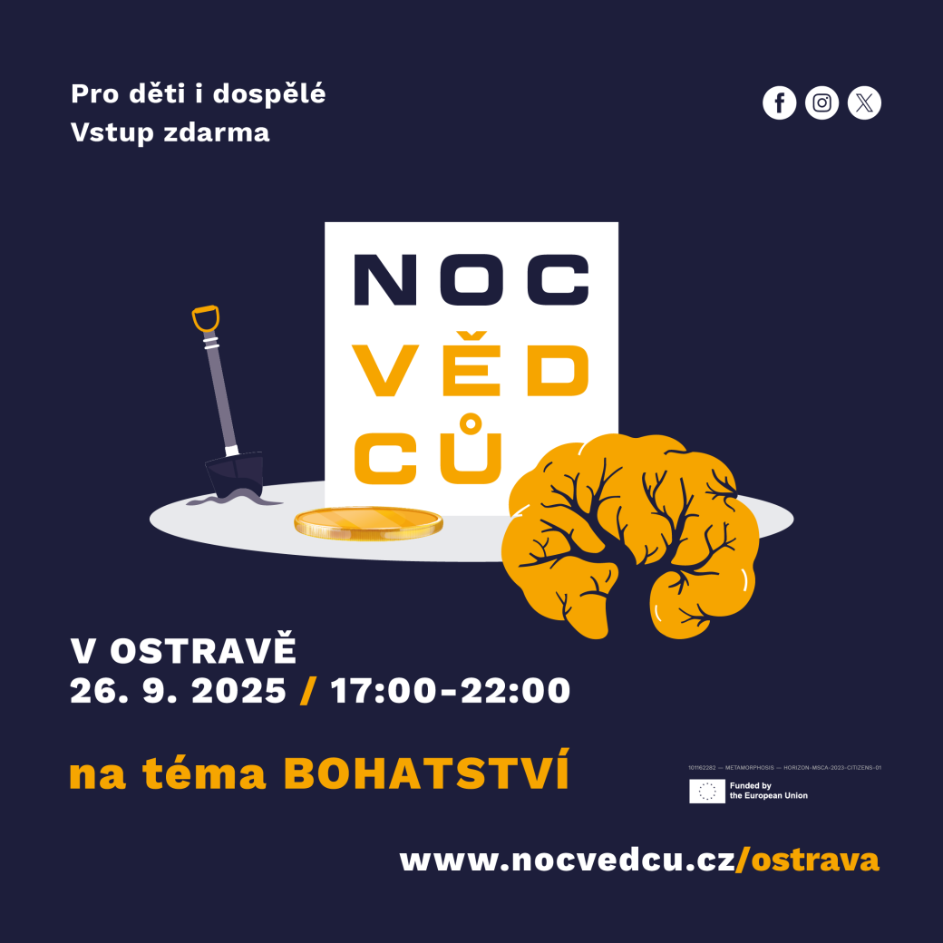 Noc vědců oslaví 20 let – v Ostravě se zapojí obě univerzity, školy i vědecká knihovna  Ostrava