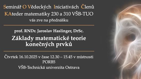 Základy matematické teorie konečných prvků