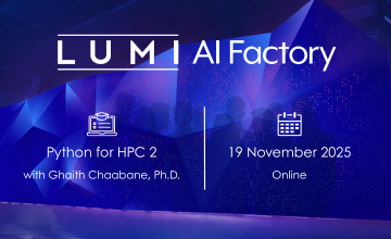 Invitation to the Python for HPC 2 course