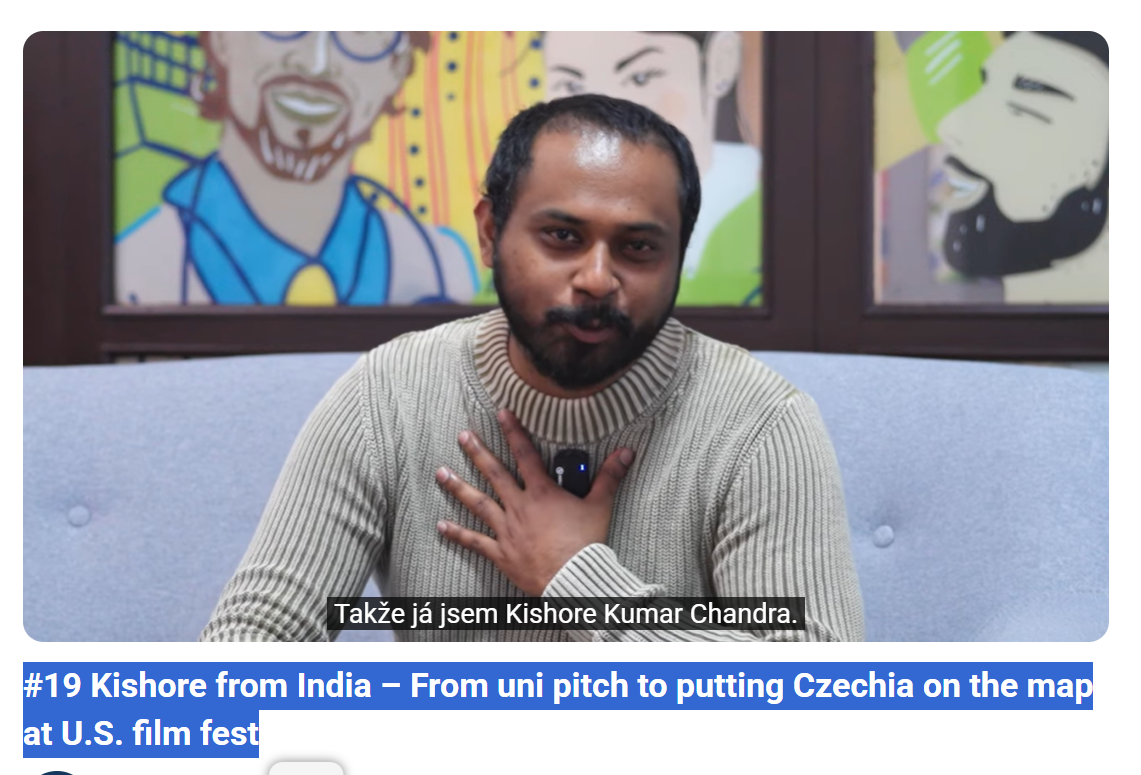 From uni pitch to putting Czechia on the map at U.S. film fest
