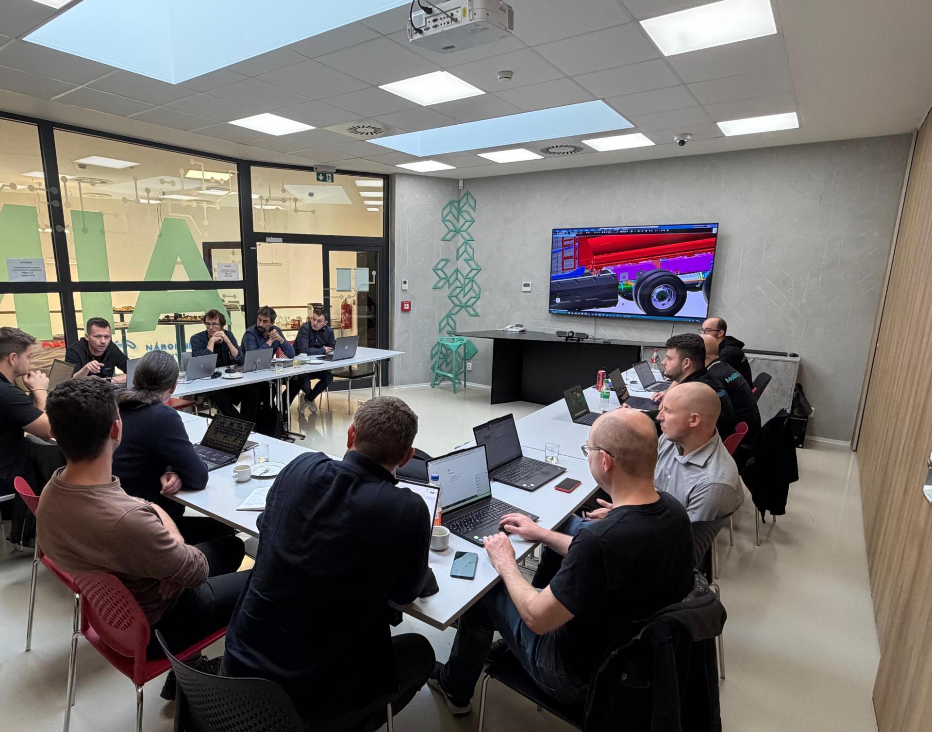 VŠB-TUO participates in the development of hydrogen-powered Tatra trucks with automated steering