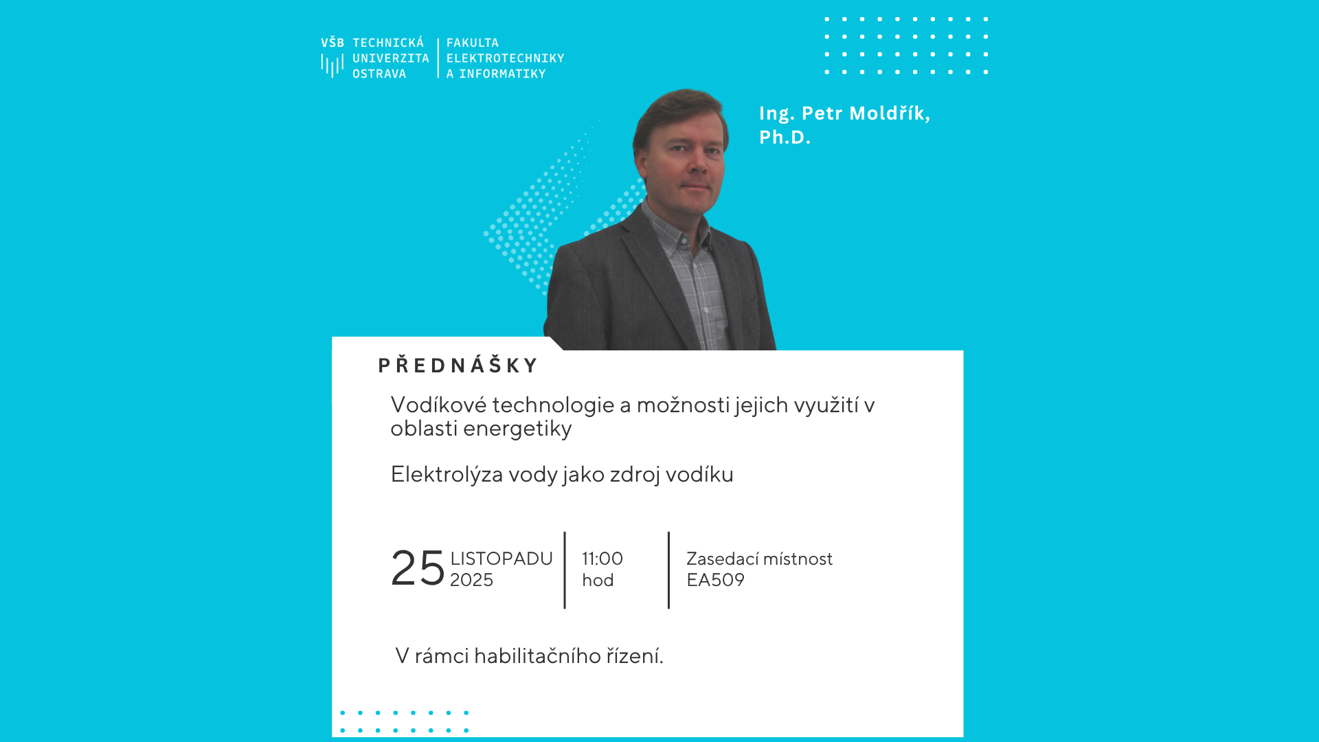 Veřejné habilitační přednášky