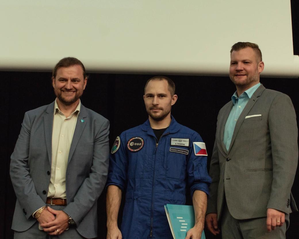 FEI Journal Club přivítal výjimečného hosta – astronauta Aleše Svobodu