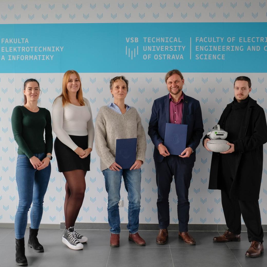 FEI a VR Life spolupracují na výzkumu stresu pomocí virtuální reality