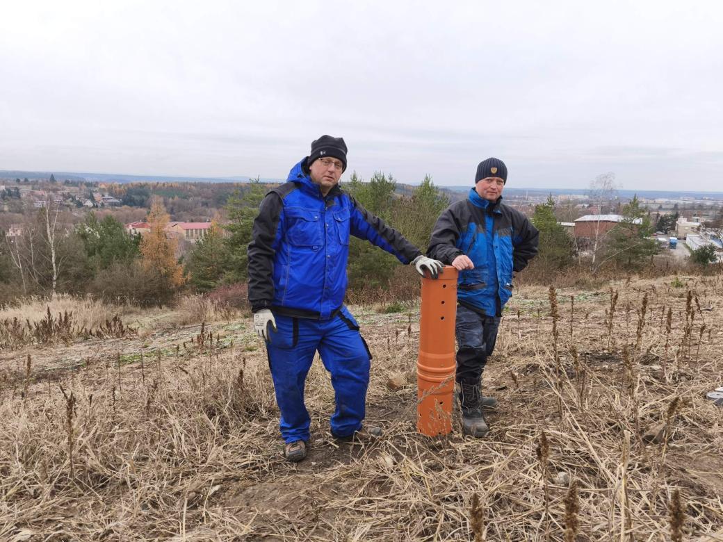 Nový systém pomůže hlídat termický proces na starém důlním odvalu