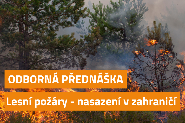 Přednáška plk. Ing. Jiřího Němčíka, MBA: Lesní požáry – nasazení v zahraničí 2021–2025