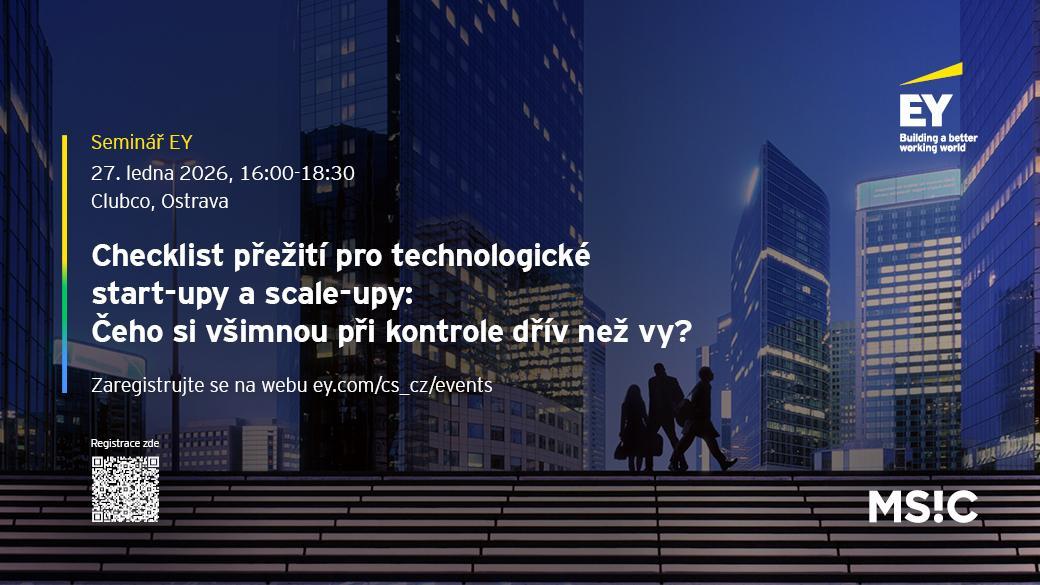 Checklist přežití pro technologické start-upy a scale-upy: Čeho si všimnou při kontrole dřív než vy?